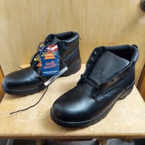 Thorogood Soft Streets 834-6906 Men's US 14 Black Leather Chukka Ankle Boots NWT
